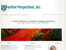 Tablet Screenshot of positiveperspectivescounseling.com